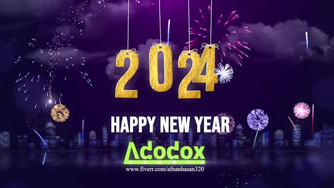 best happy new year wishes video animation countdown timer
