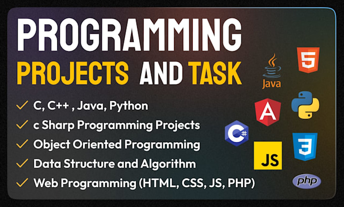 do urgent java cpp and python assignments data structure and algorithms projects