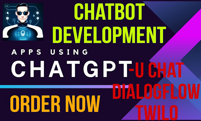Build chatbot using dialogflow twilio manychat chatgptuchat chatbot ...