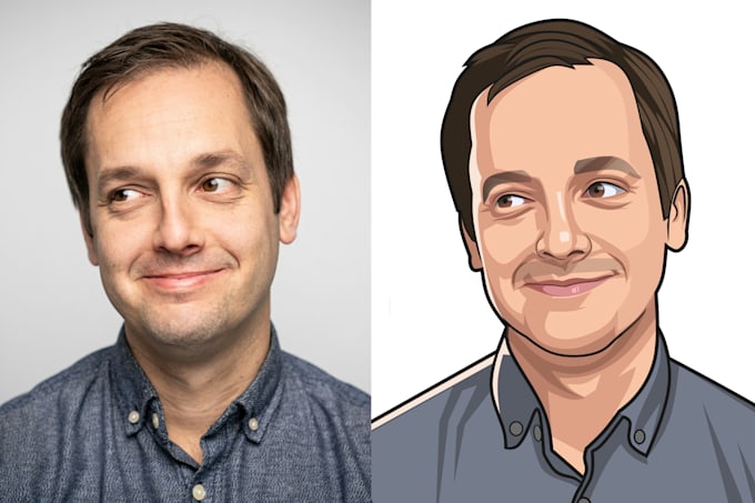 draw cartoon potrait from your picture