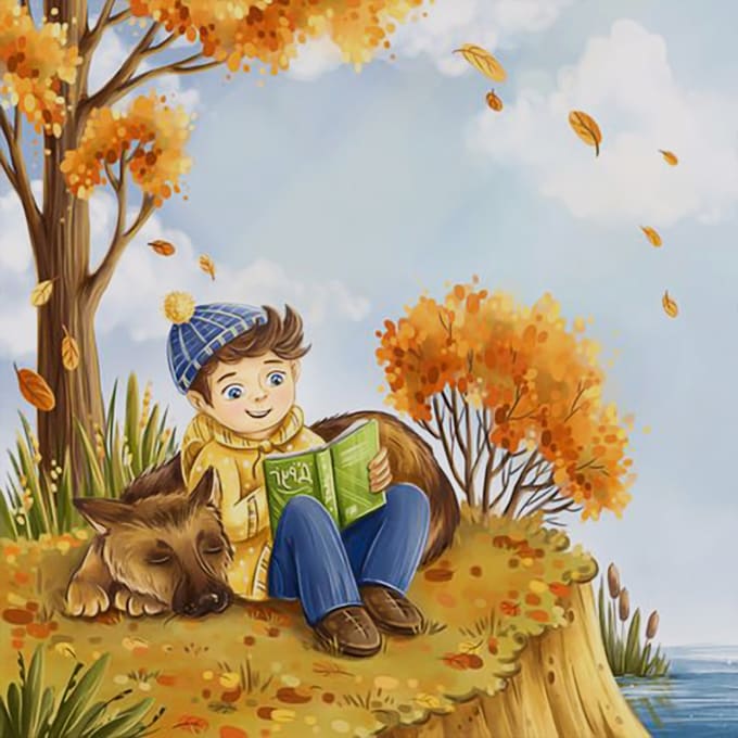 Illustrate children story book illustration children story book ...