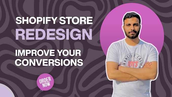 design or redesign existing shopify website or dropshipping store
