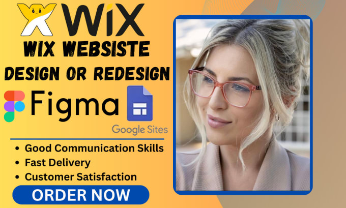 Design figma landing page google sites business website redesign wix