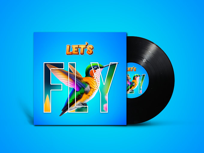 create album cover design or single cover artwork