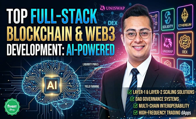 build web3 dapps smart contracts nfts and ai powered dex solutions