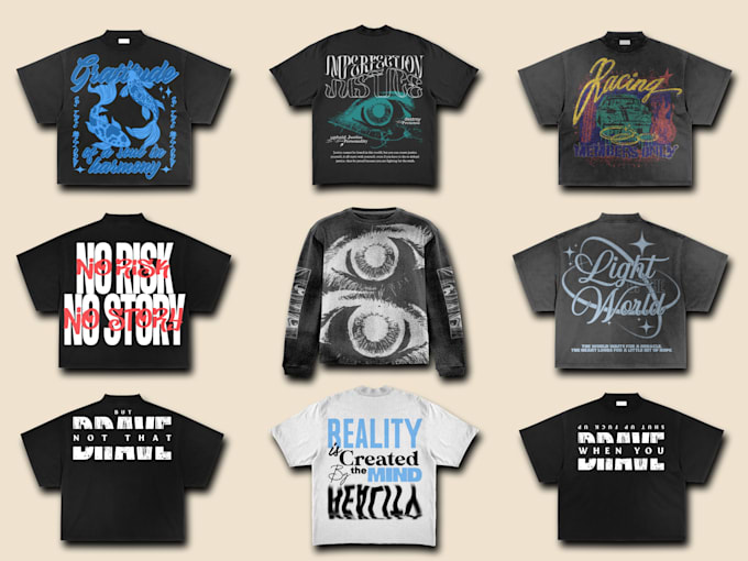 Erstellen sie kleidungsdesigns für hoodies, t-shirts und mehr