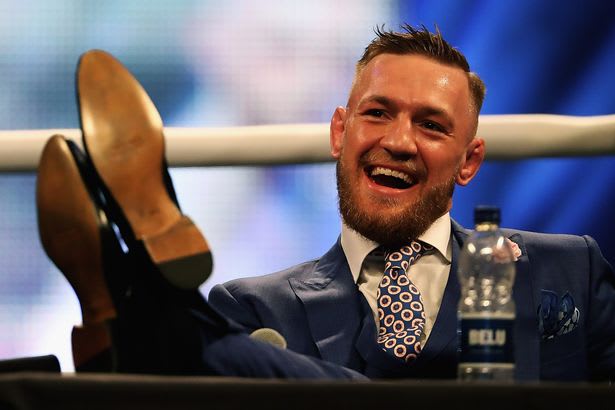 voice record impression of MMA fighter conor mcgregor