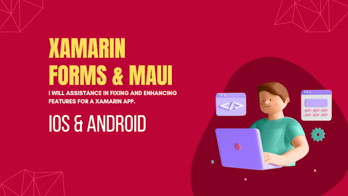 develop a xamarin forms and maui mobile app