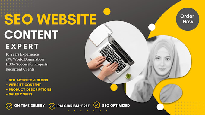 write SEO website content, articles, and blogs