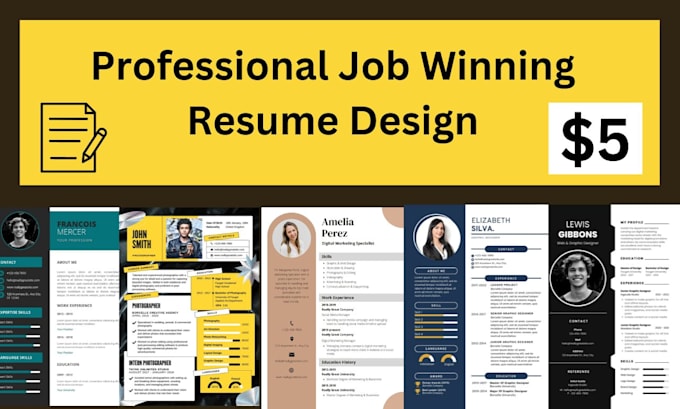 design ats friendly resume for job winning CV and cover letter