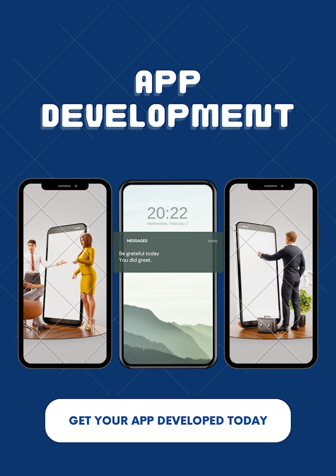 do flutter and react app development