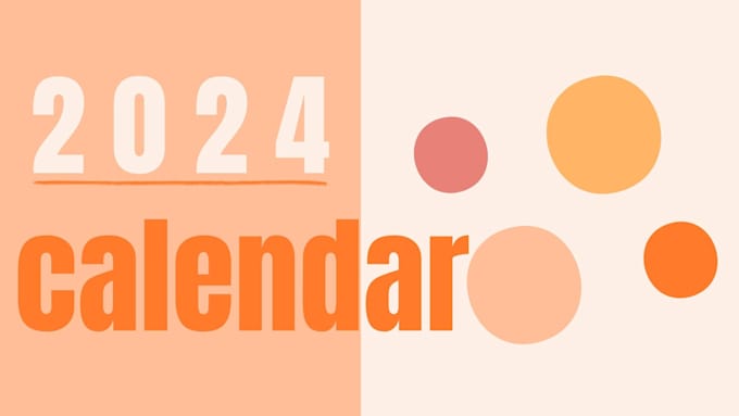 Calendar card and simple designs by Aybkektk | Fiverr