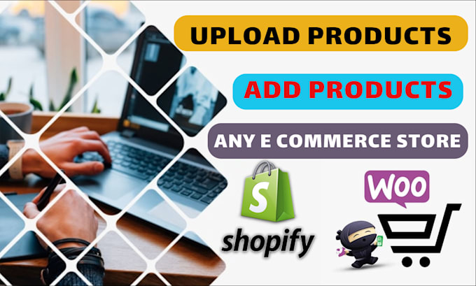 add products or upload products to your shopify store