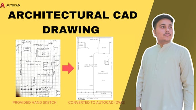 Draw house plans, architectural drawings, autocad 2d floor plan by ...