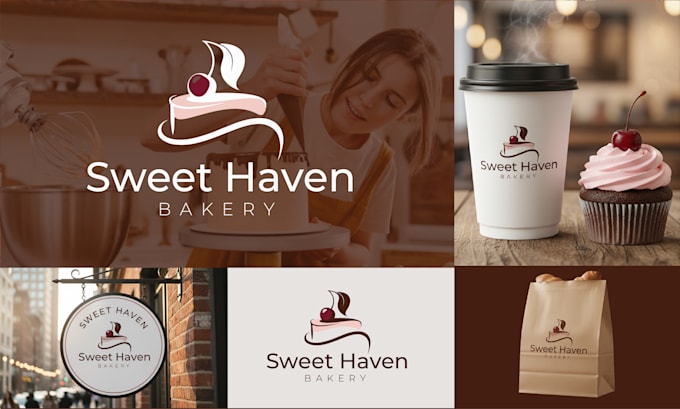 do 3d modern minimalist company business logo design