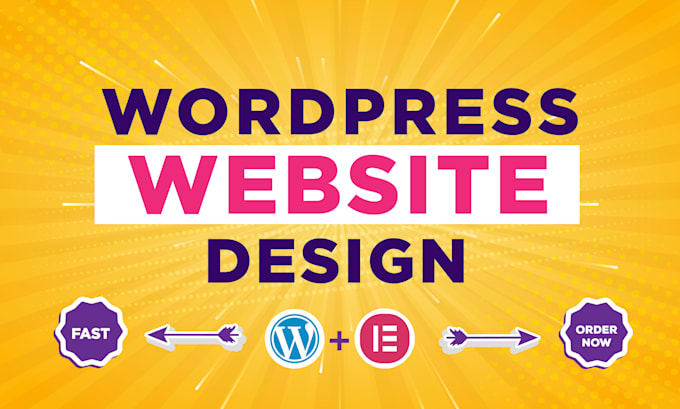 create modern responsive wordpress website design for your business