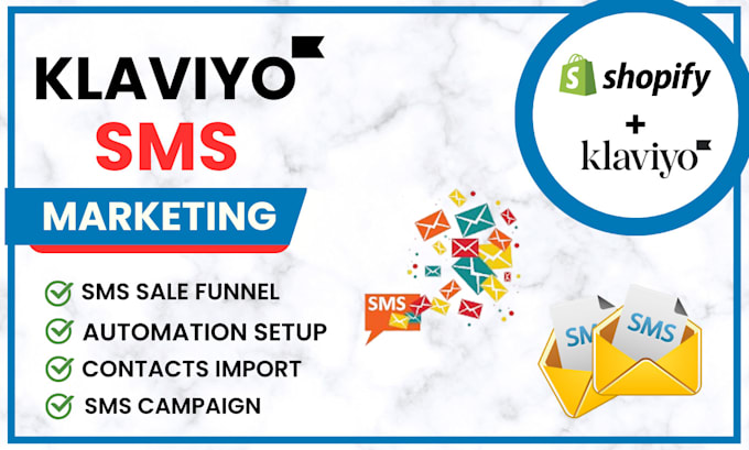 send bulk SMS campaign and setup SMS automation in klaviyo