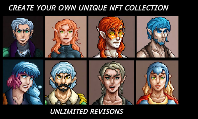 craft pixel art nfts for your unique collection