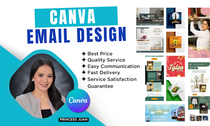 Design Canva Template For Email Marketing By Princessjuan Fiverr Design Canva Template For Email Marketing By Princessjuan Fiverr