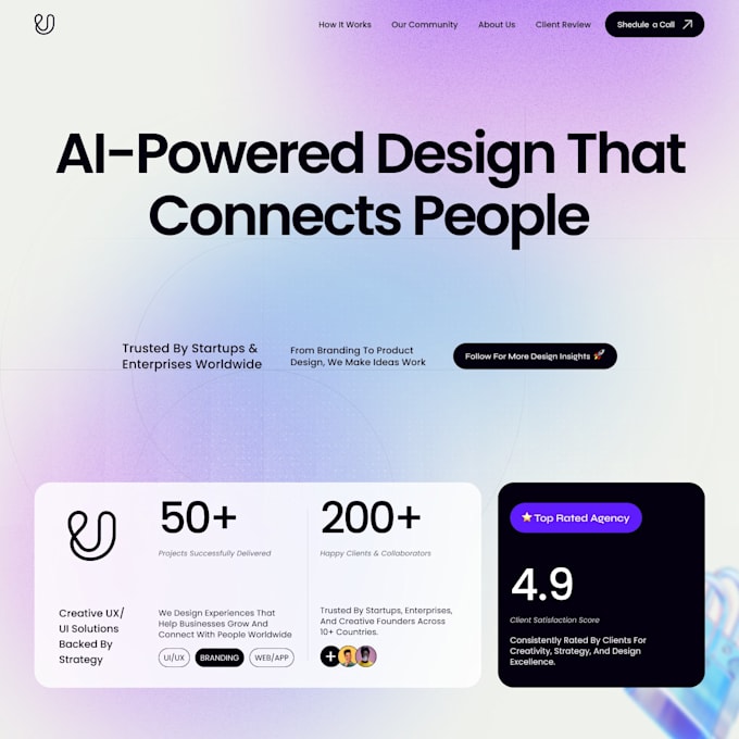 do your go to UI UX, website and mobile app