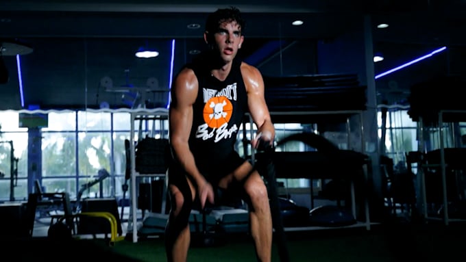 edit sports, gym, workout, fitness video editing for reels