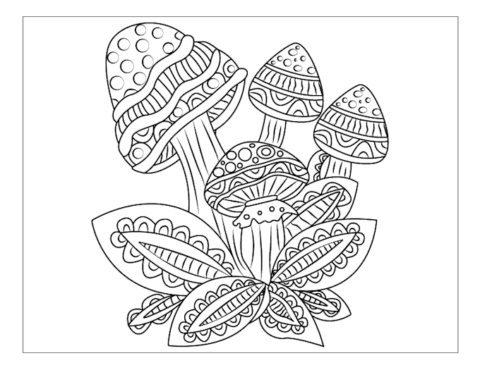 draw christmas coloring pages