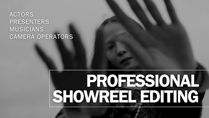 professionally edit your showreel or highlights package