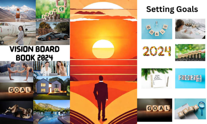 create your vision board book 2024