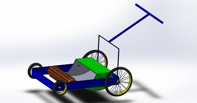 draw a 3d mechanical parts from your sketch in  solidworks