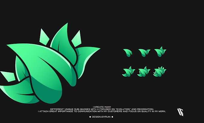 design clean twitch sub badges