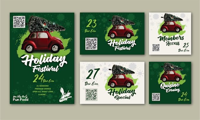 modern flyer brochure poster design