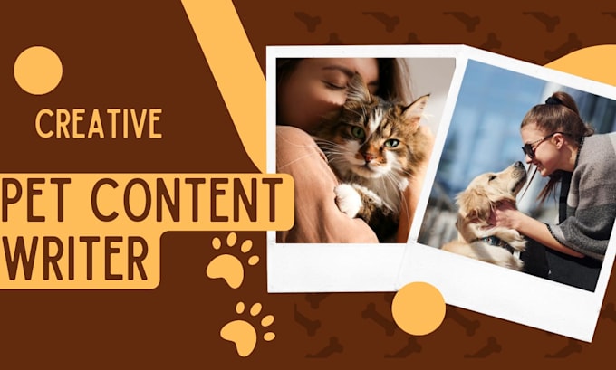 write SEO optimized and creative content for cats dog and all other pets with ai