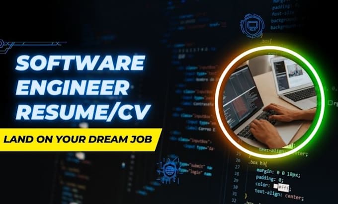software engineer resume, software resume and tech resume for job