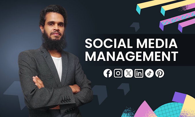 be your social media manager for monthly content management