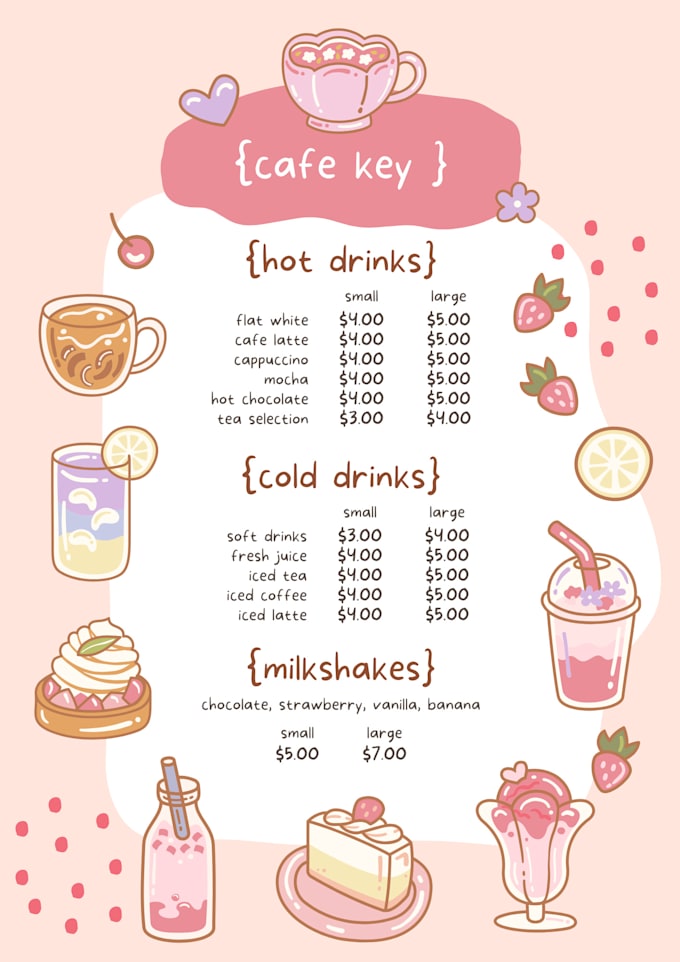 Can make very good menu and graphics for your restaurant and i can ...