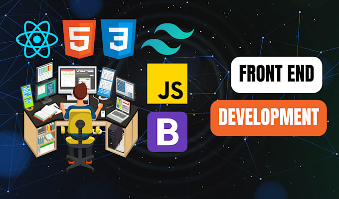 Design responsive landing page using next react html and css by ...