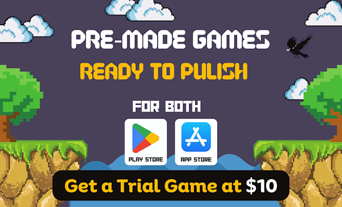 provide you with ready made unity games for android and ios
