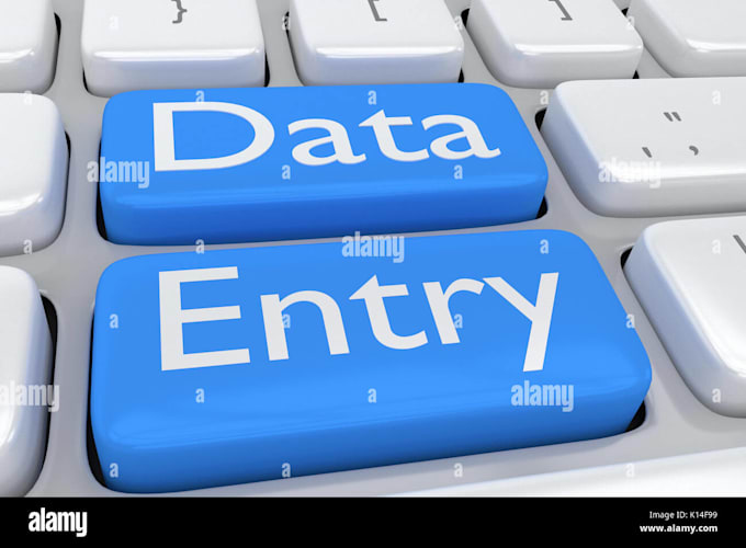 do excel data entry, word data entry, copy paste data entry