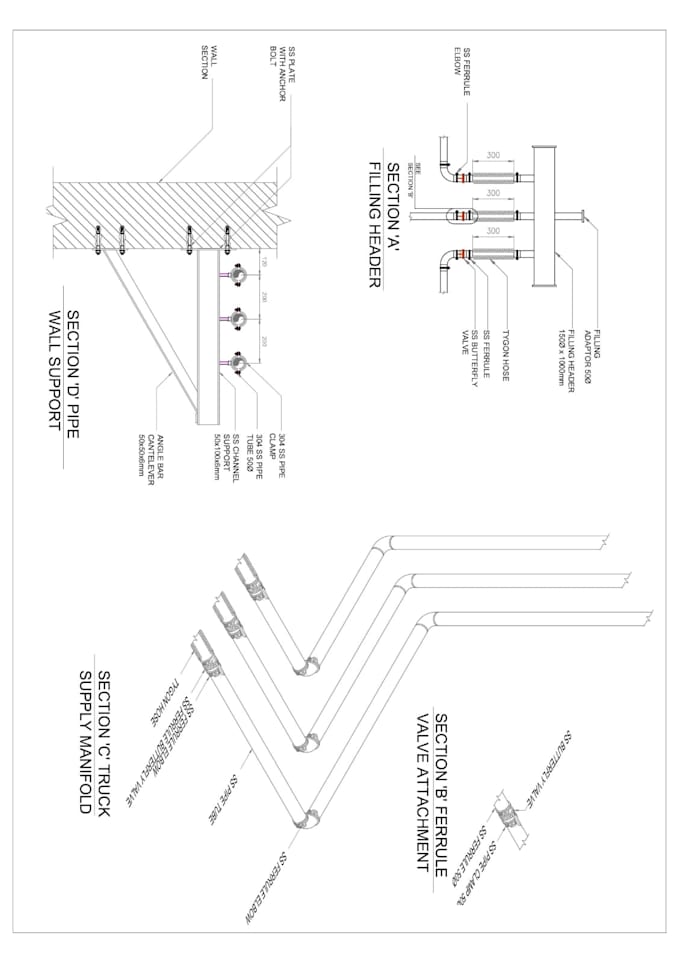Convert pdf to autocad cad sketch to dwg image to dwg by bren083 fiverr