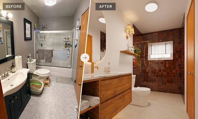 design your bathroom remodel with 3d rendering