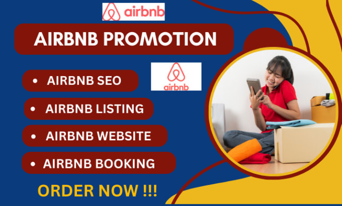 I will do viral airbnb promotion, airbnb listing for booking