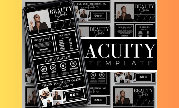 setup acuity or squarespace scheduling, square appointments, calendly, fresha