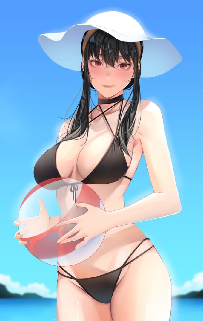 Draw ecchi nsfw anime or cartoon art for your oc, fanart and more by