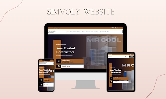 design redesign simvoly website and funnel