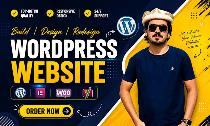 do wordpress website design, redesign, clone and responsive website development