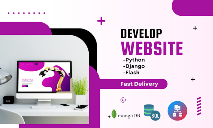 Do python django full stack web development by Awaissabit | Fiverr