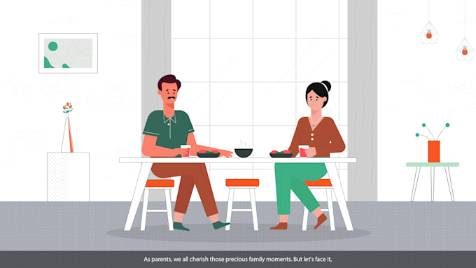 create a 2d explainer videos for your business