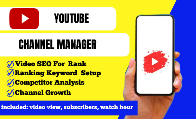 I will do YouTube video SEO optimization for channel growth
