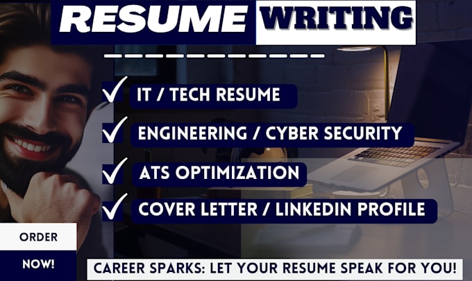 write tech resume, IT resume, engineering resume, and cyber security resume