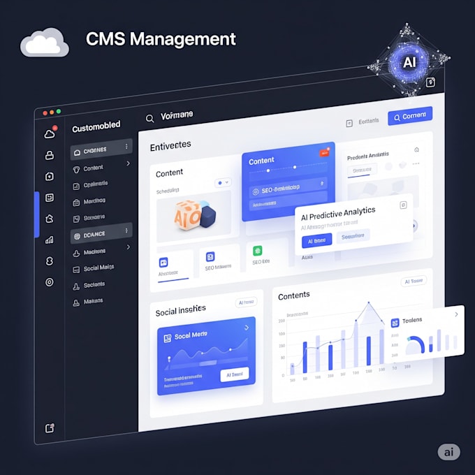 design and develop a laravel cms using filament or nova dashboard